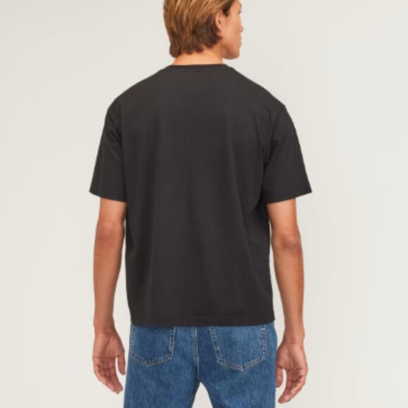 EVERLANE The Premium-Weight Relaxed Crew | Uniform Color Black Size Medium - Picture 4 of 5